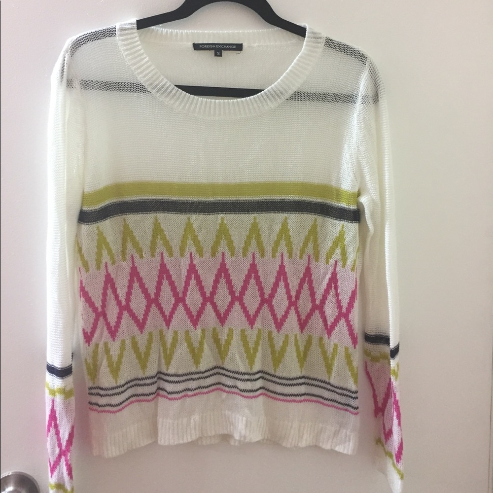 Foreign Exchange Sweater
