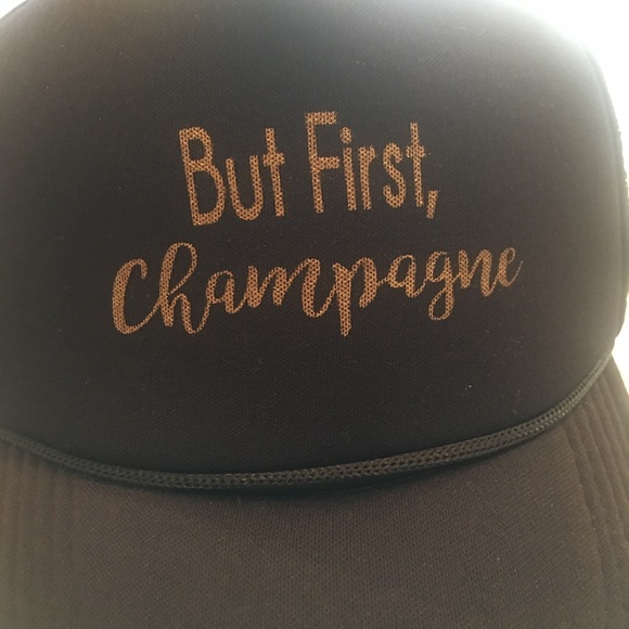 Champagne trucker hat - Picture 2 of 4