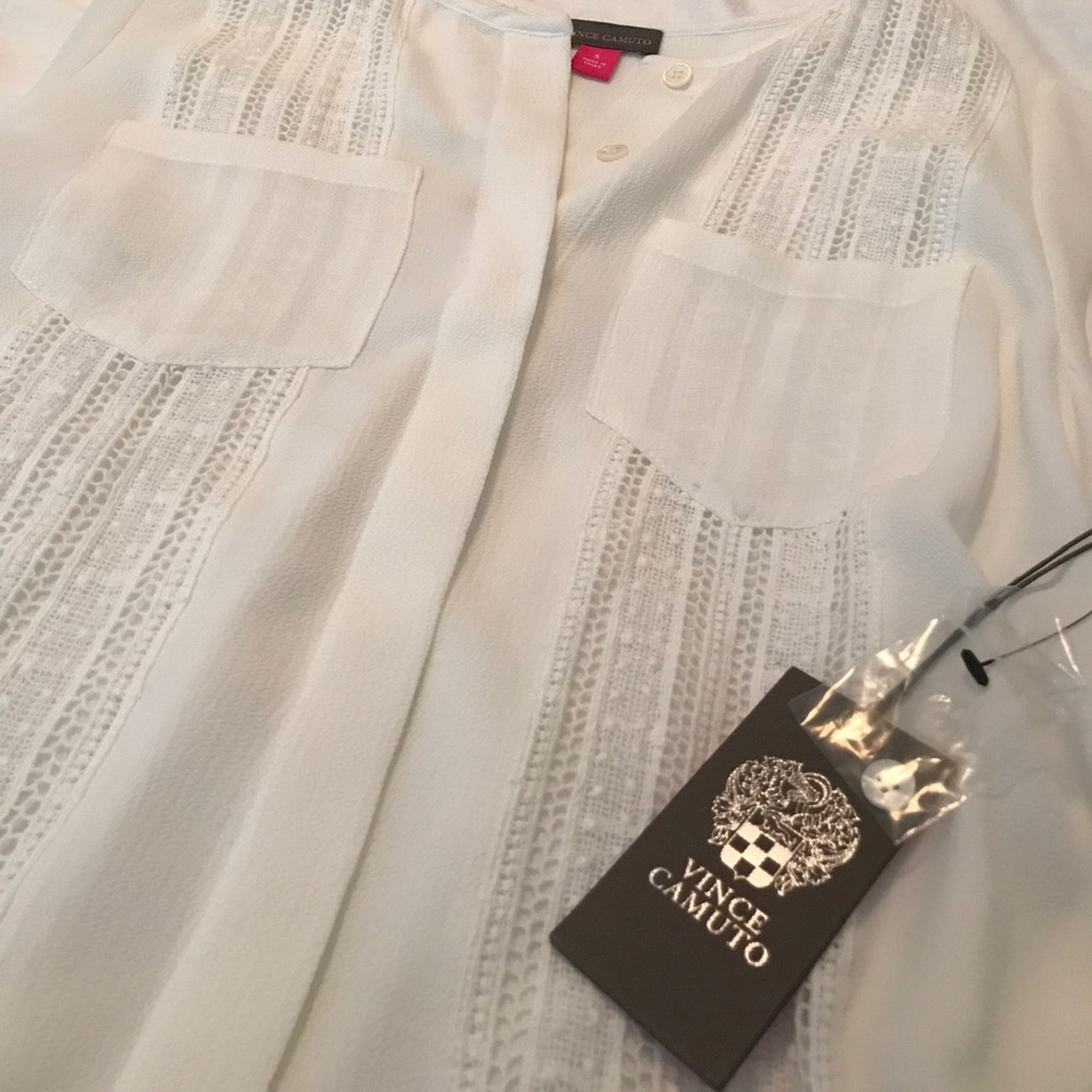 Brand new with tags Vince Camuto detailed tank
