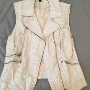 Faux Leather Vest