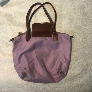 Small Lavender Longchamp Purse