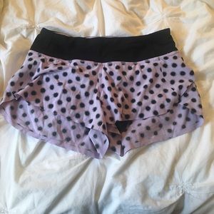 Lululemon speed shorts