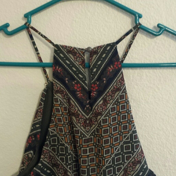 Gold Collar Necklace Dress - Picture 3 of 6