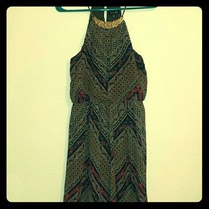 Gold Collar Necklace Dress