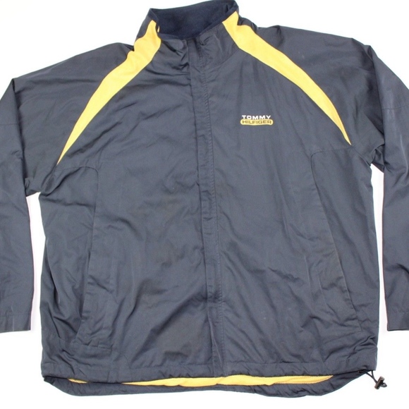 Vintage 90s Tommy Hilfiger Spell Out Windbreaker