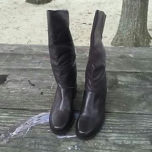 9 1/2w markon chocolate brown women's boot