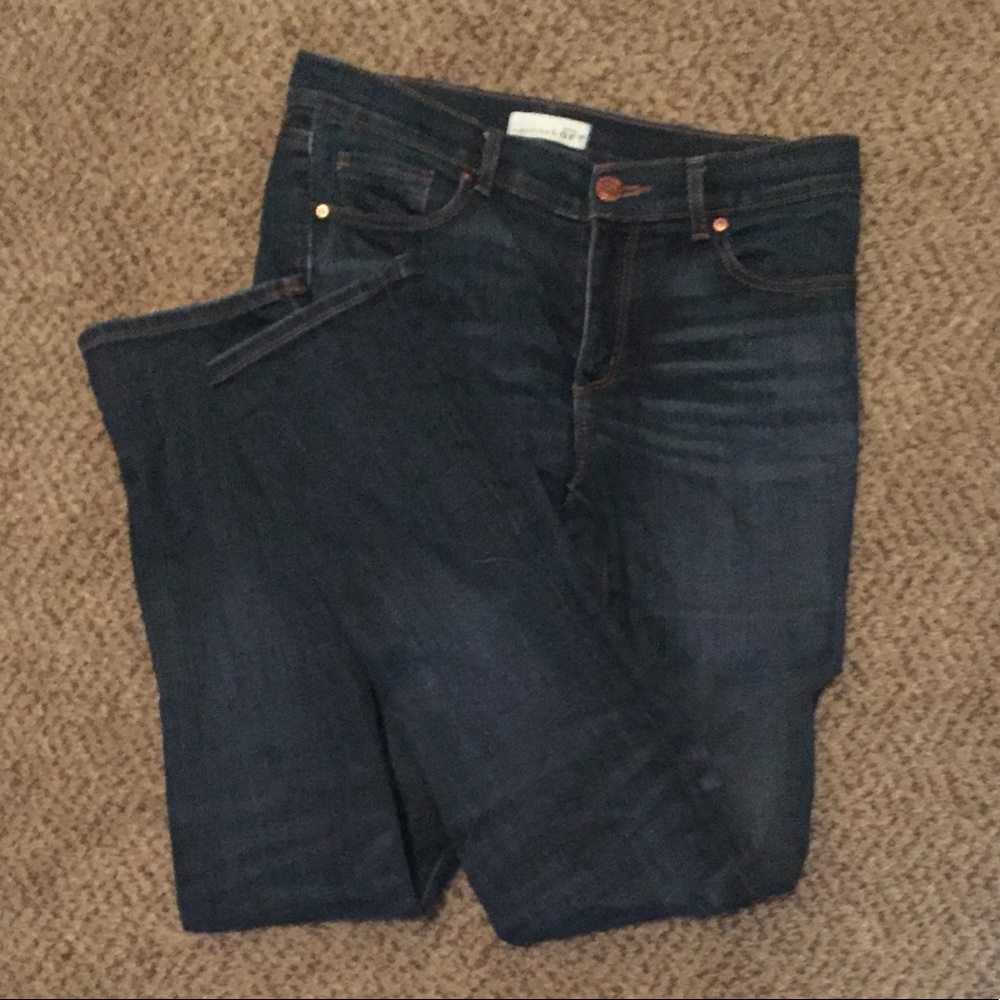 Loft Modern Straight Leg Jeans