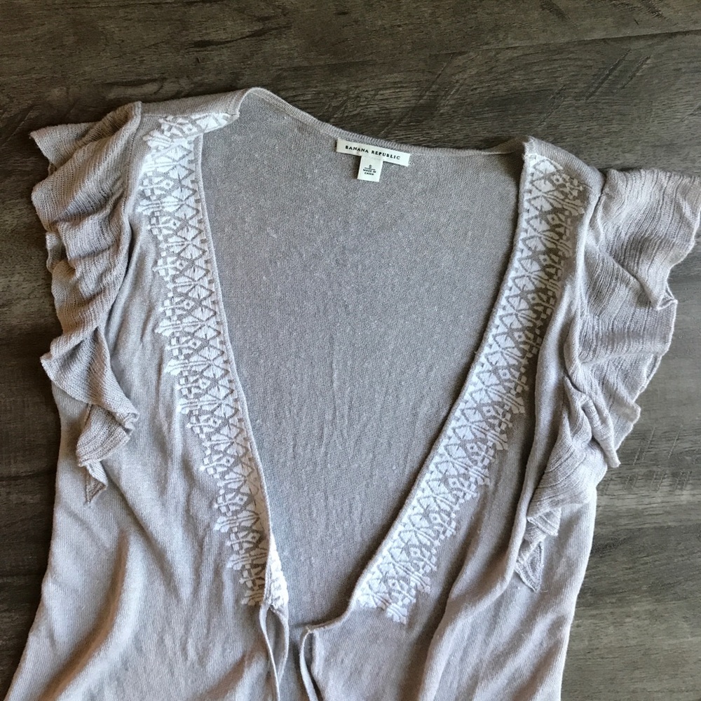 Banana Republic Wrap Around Top