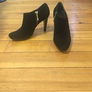 DVF Black Booties