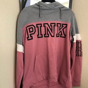 VS PINK MAUVE HOODIE