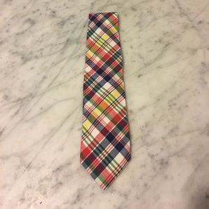J.Crew plaid tie