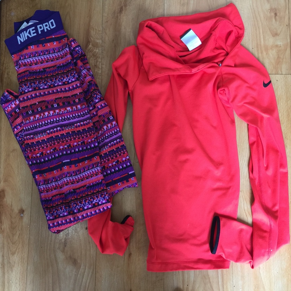 Nike jacket with leggings