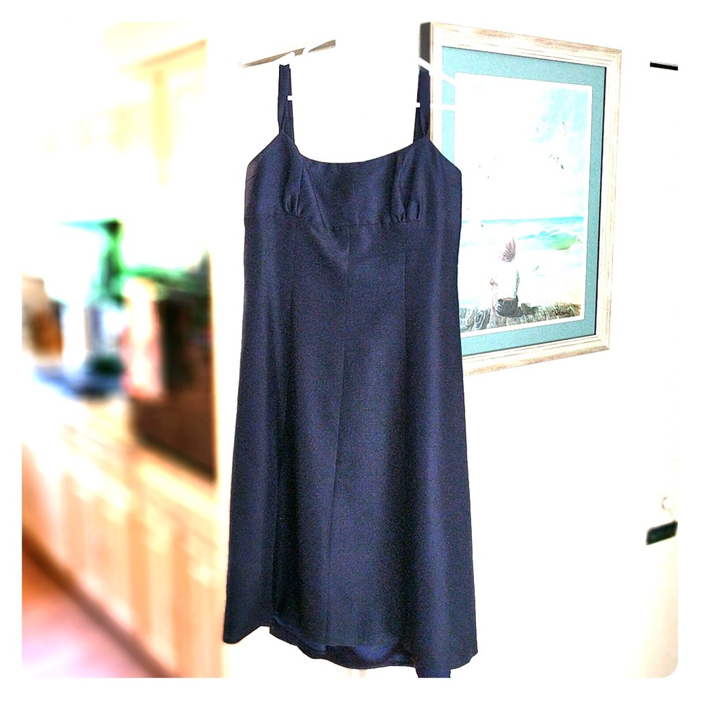 Navy bridesmaid dress