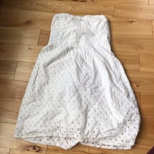 American Eagle White Eyelet Dress