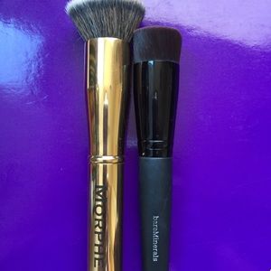 Morphe Y6 and BareMinerals foundation brushes