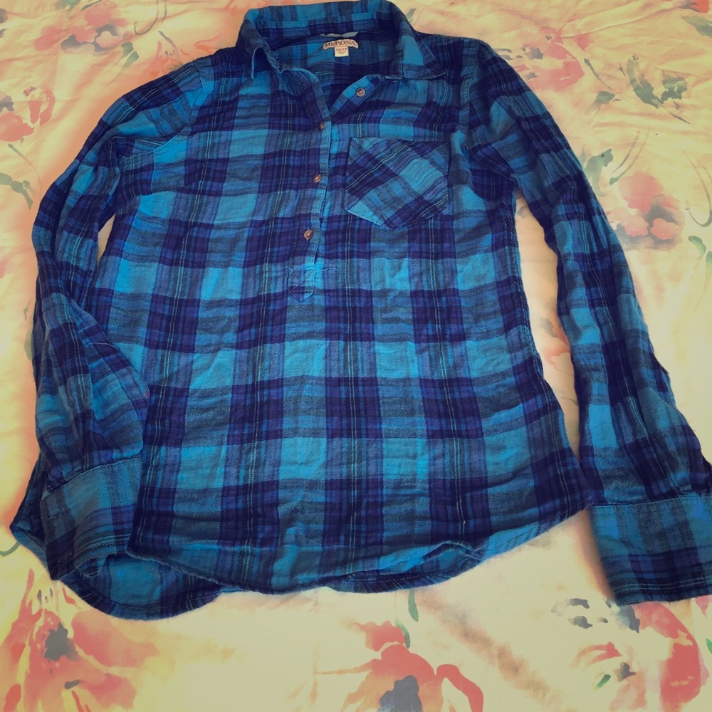 Free with purchase Blue long sleeve shirt