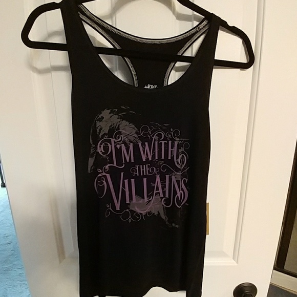 raw threads Tops - Raw threads "I'm with the Villains" tank