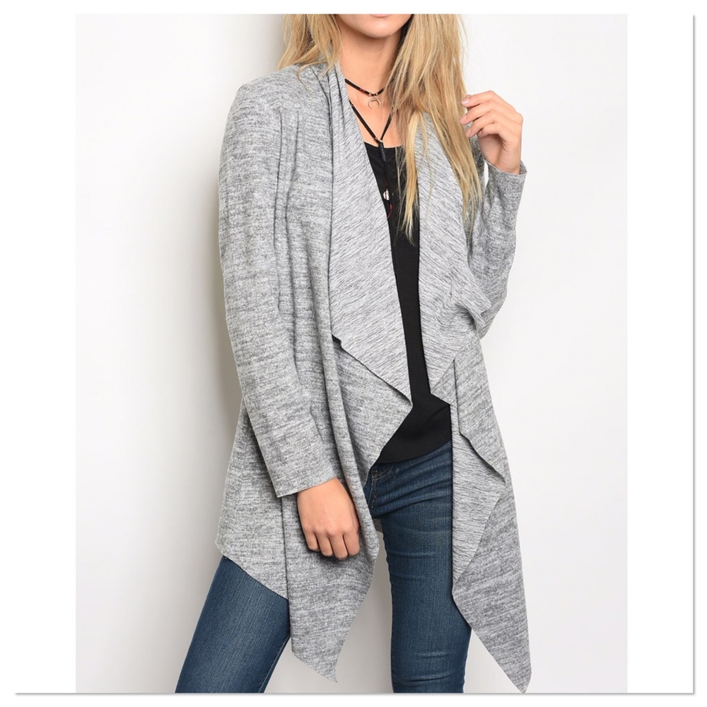 💣 SALE LAST ONE! Super Soft Gray Cardigan - Picture 2 of 3
