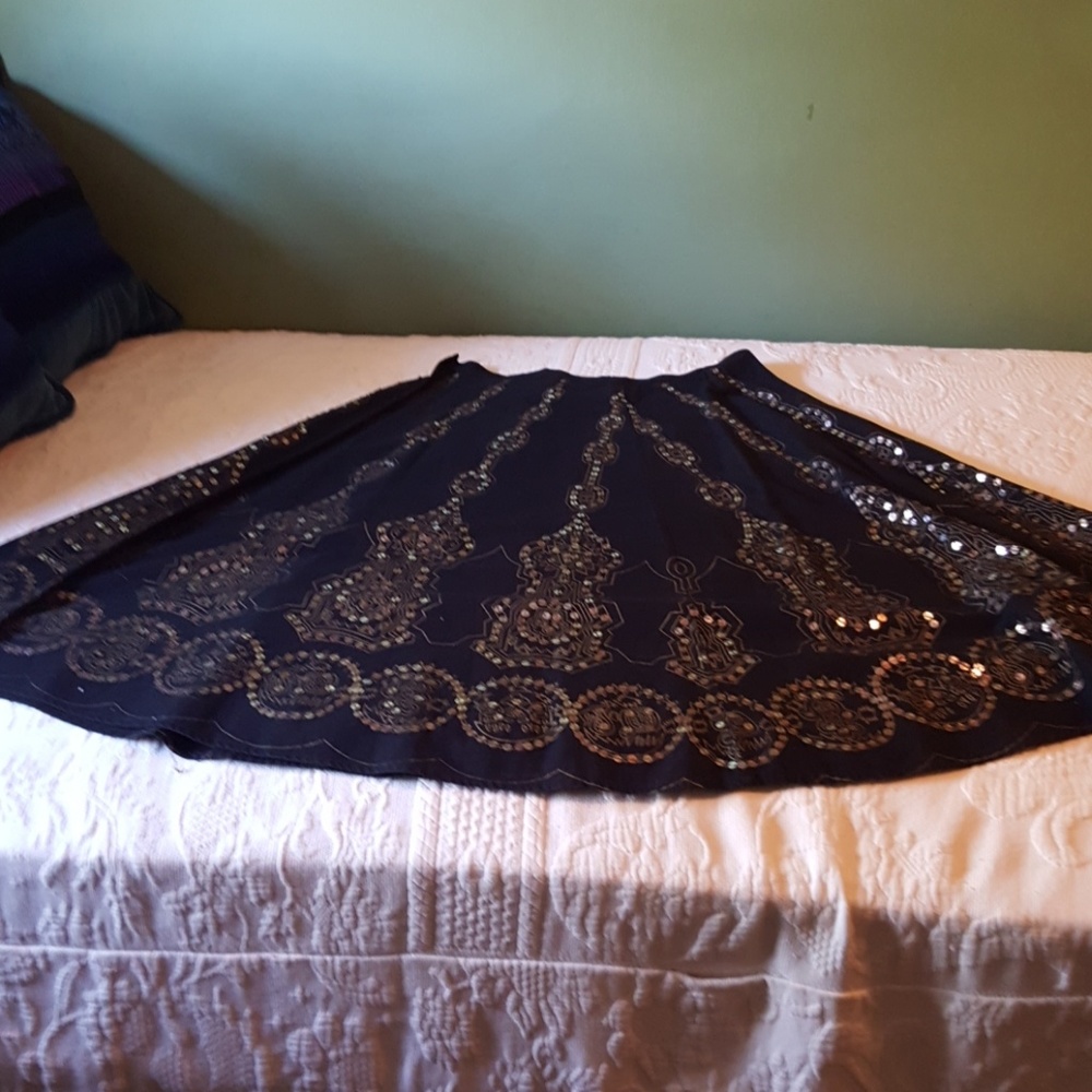 Lots of sparkle circle  skirt!!!