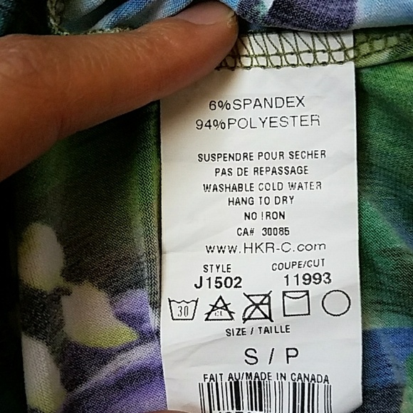 Last chance! Floral Cowl Neck Top - Picture 4 of 4