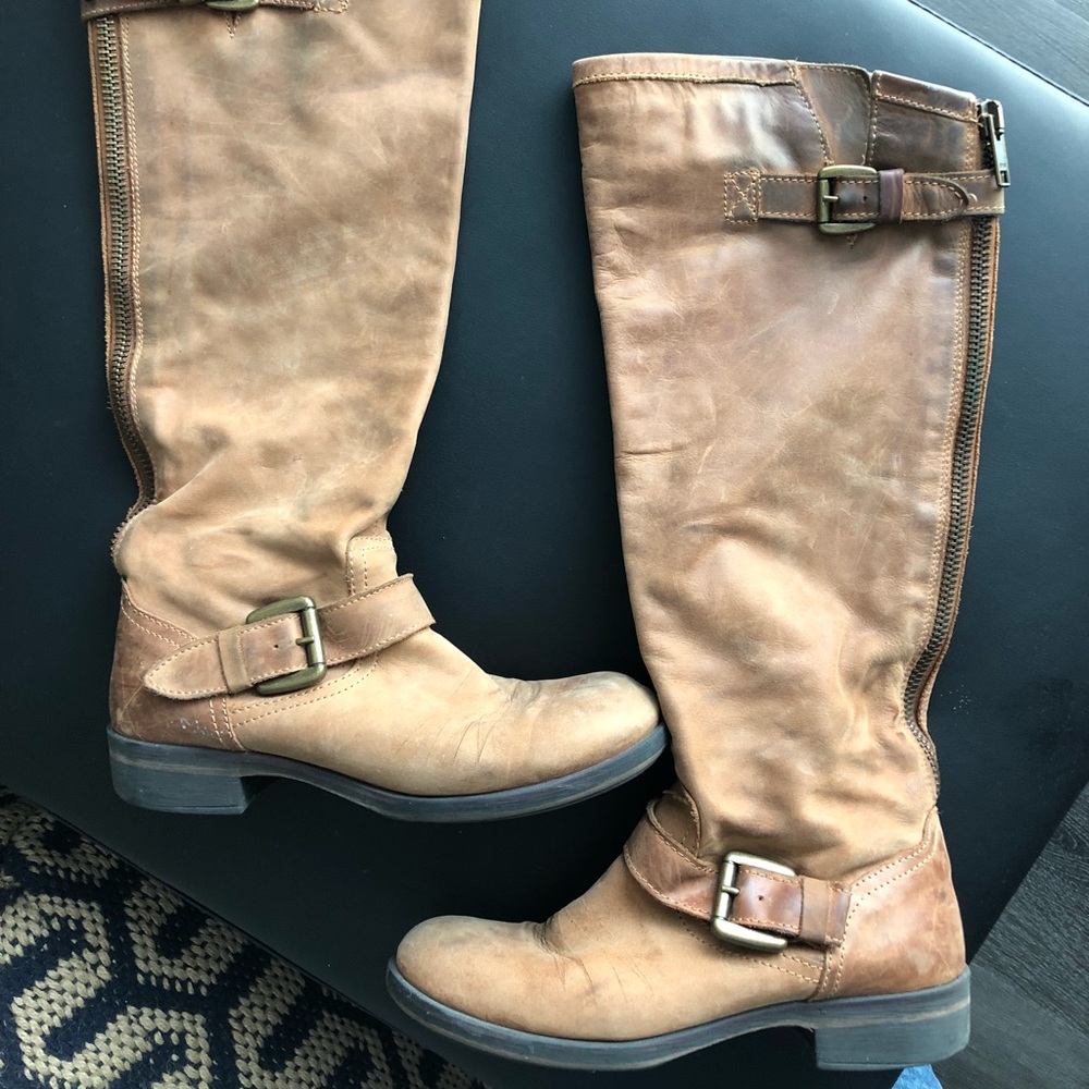 Steve Madden brown ridding boot
