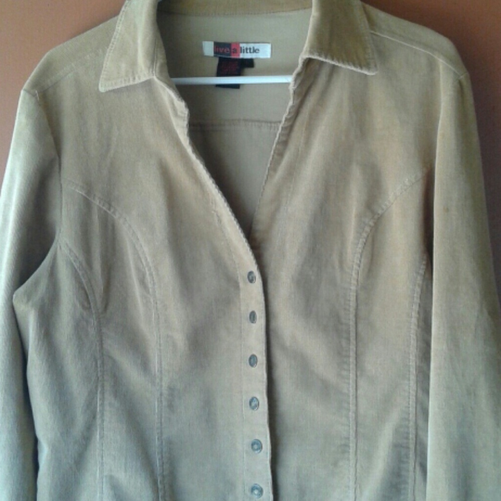 Golden - orange jacket., size Large.