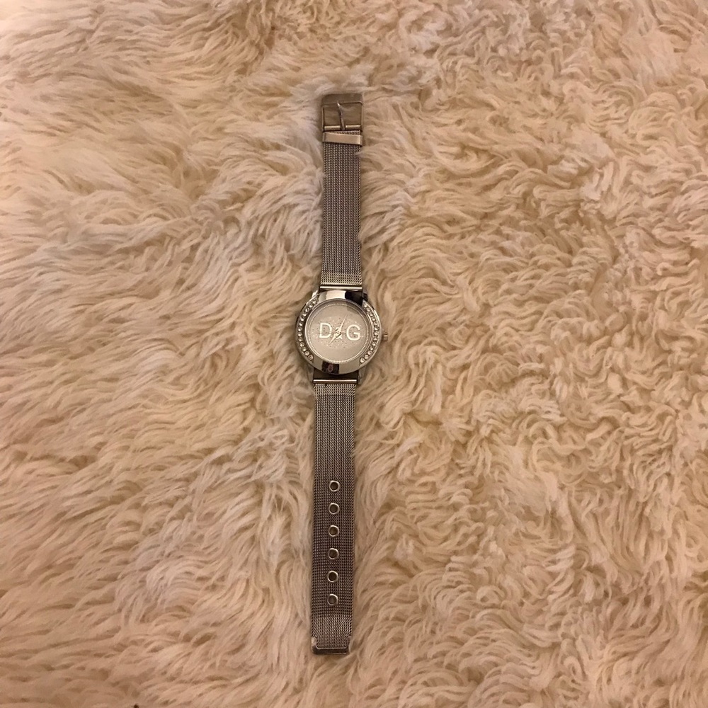 Silver watch