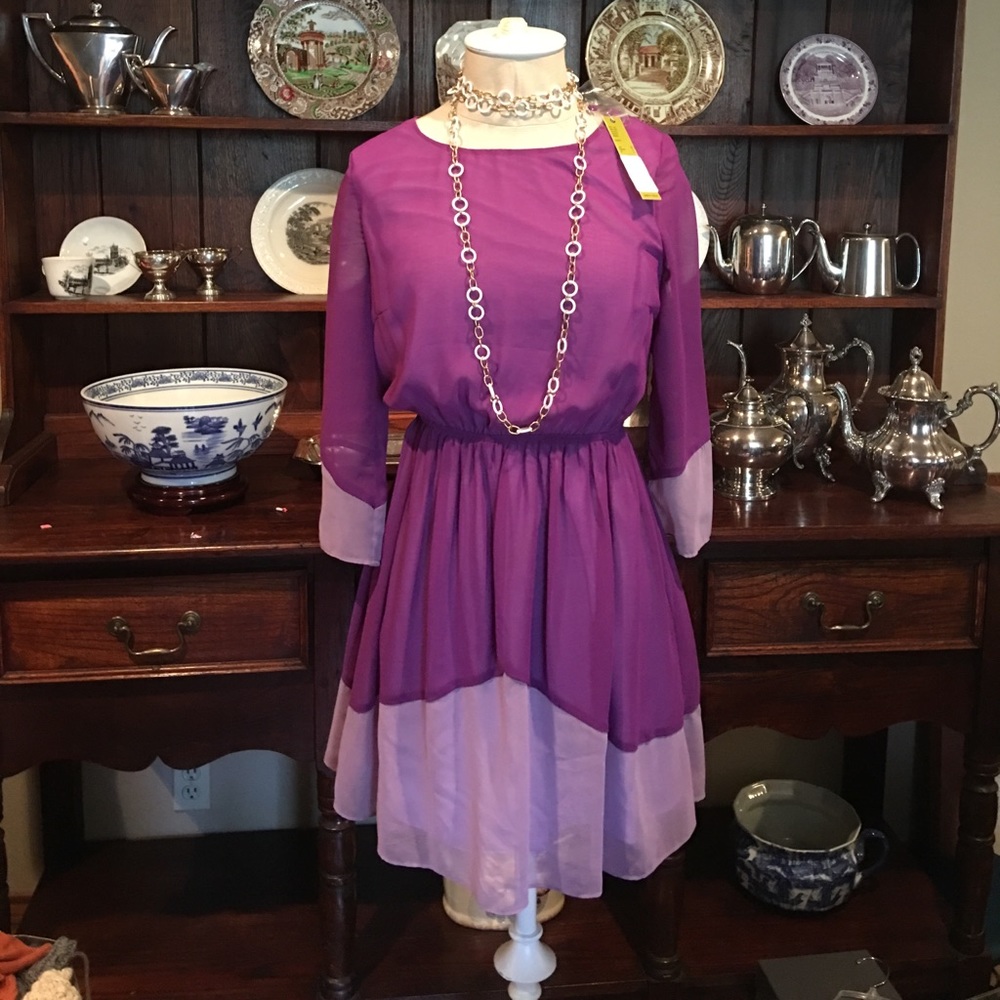 NWT Gianni Bini Purple Dress