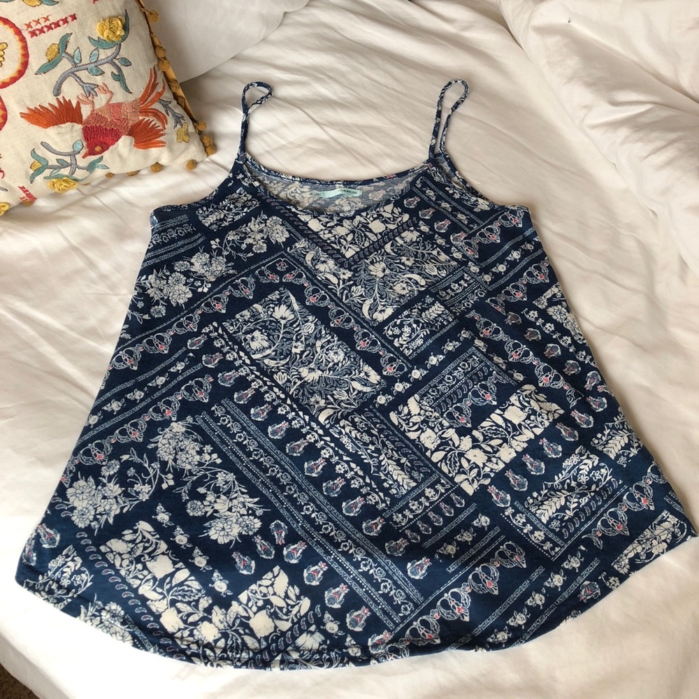 Bandana print tank