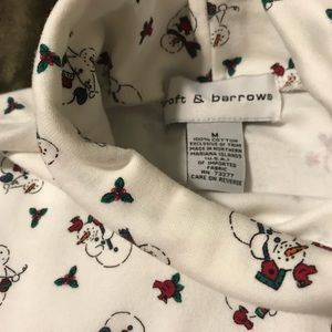 Holiday Snowman Turtleneck Ugly Christmas Sweater