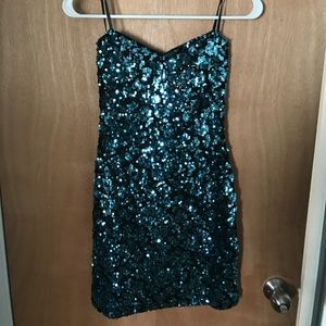 Sequin Body-con Dress