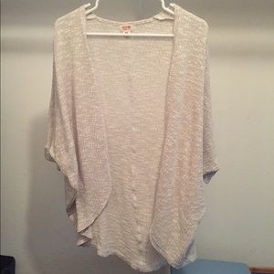 Mossimo open front cardigan