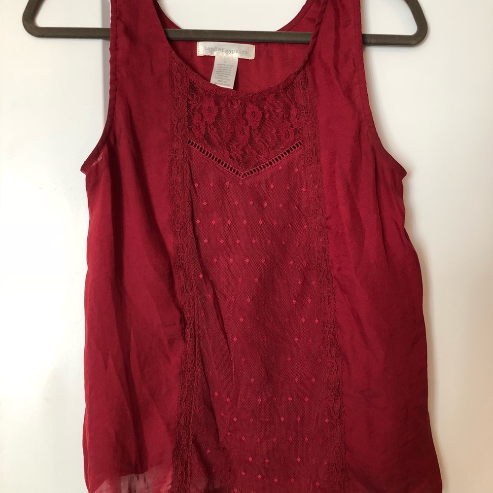 Red tank/blouse