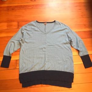 J.Jill sweater blue and navy. Guc. Size M