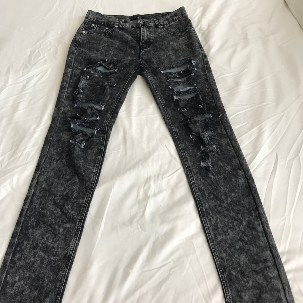 Men's Liquor N Poker Skinny Jeans