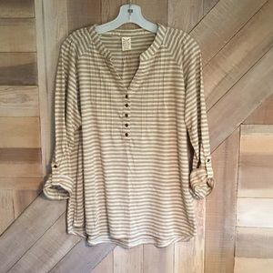 18W TUNIC TOP BY FADED GLORY