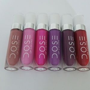 Dose of Colors never used glosses BUNDLE