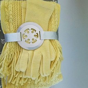 Scarf and glove set from NY and Company