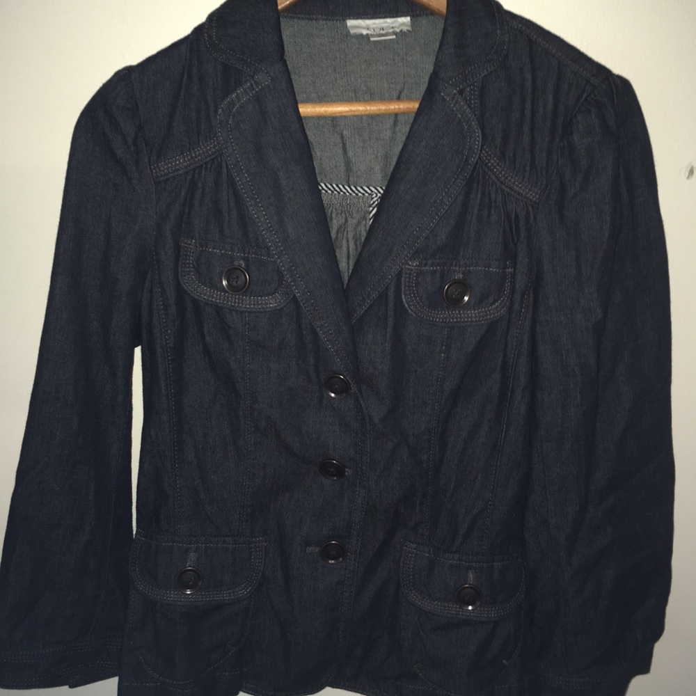 Ann Taylor Loft Denim Jacket Size Small