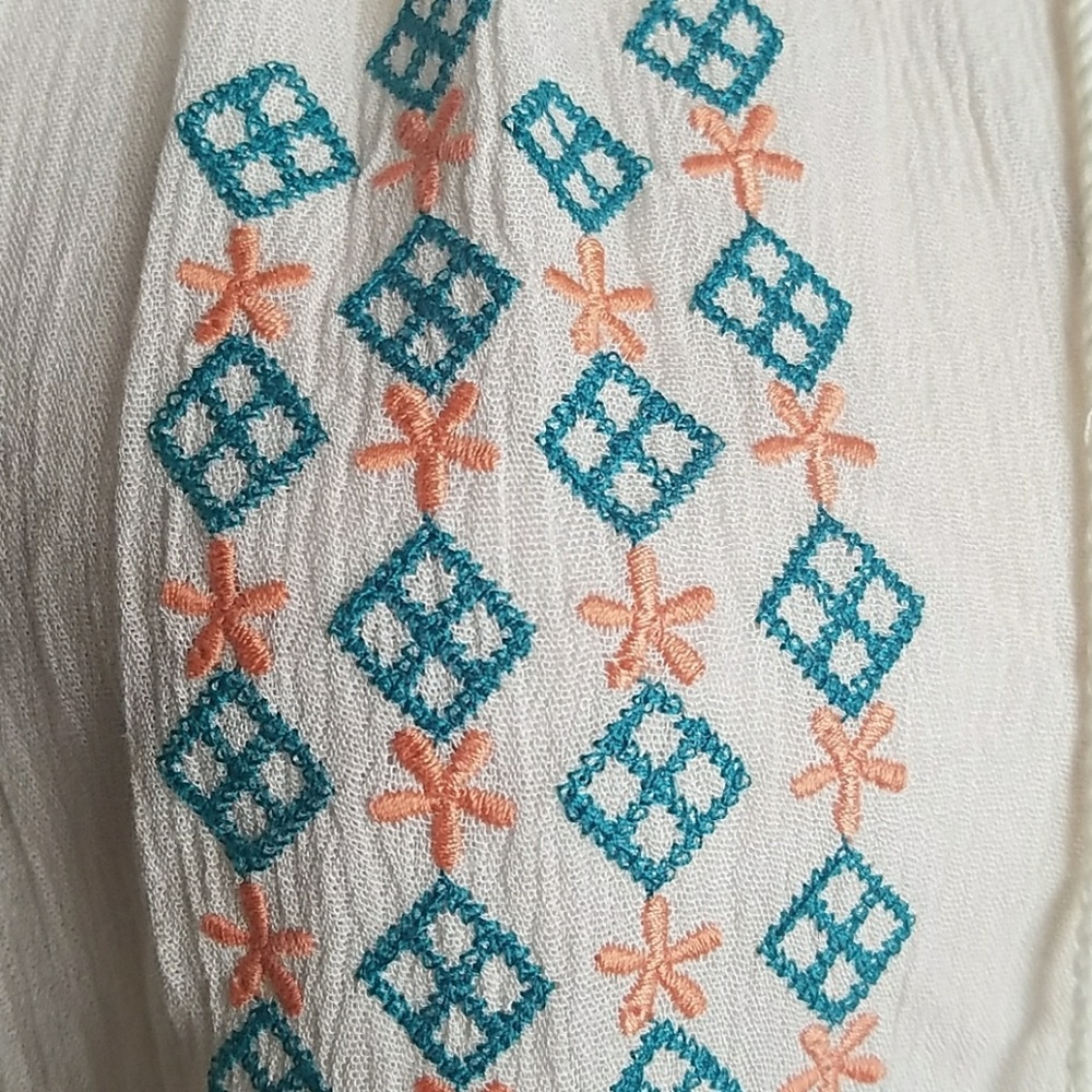 *FINAL PRICE* NEW Tribal Sleeveless Boho Tank Top - Picture 7 of 8