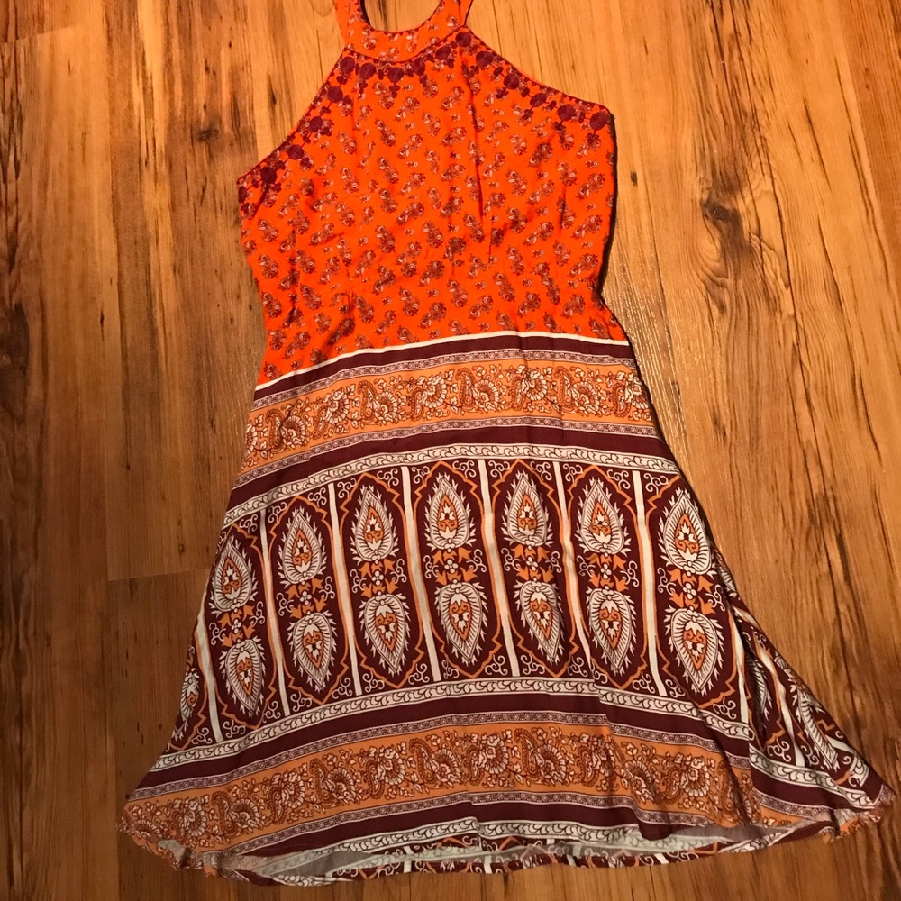 Halter top summer dress