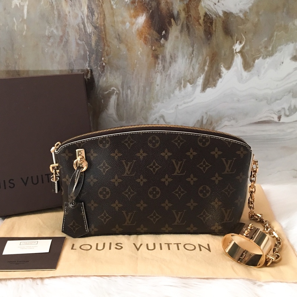 Louis Vuitton Fetish Lockit Bracelet Cuff Clutch
