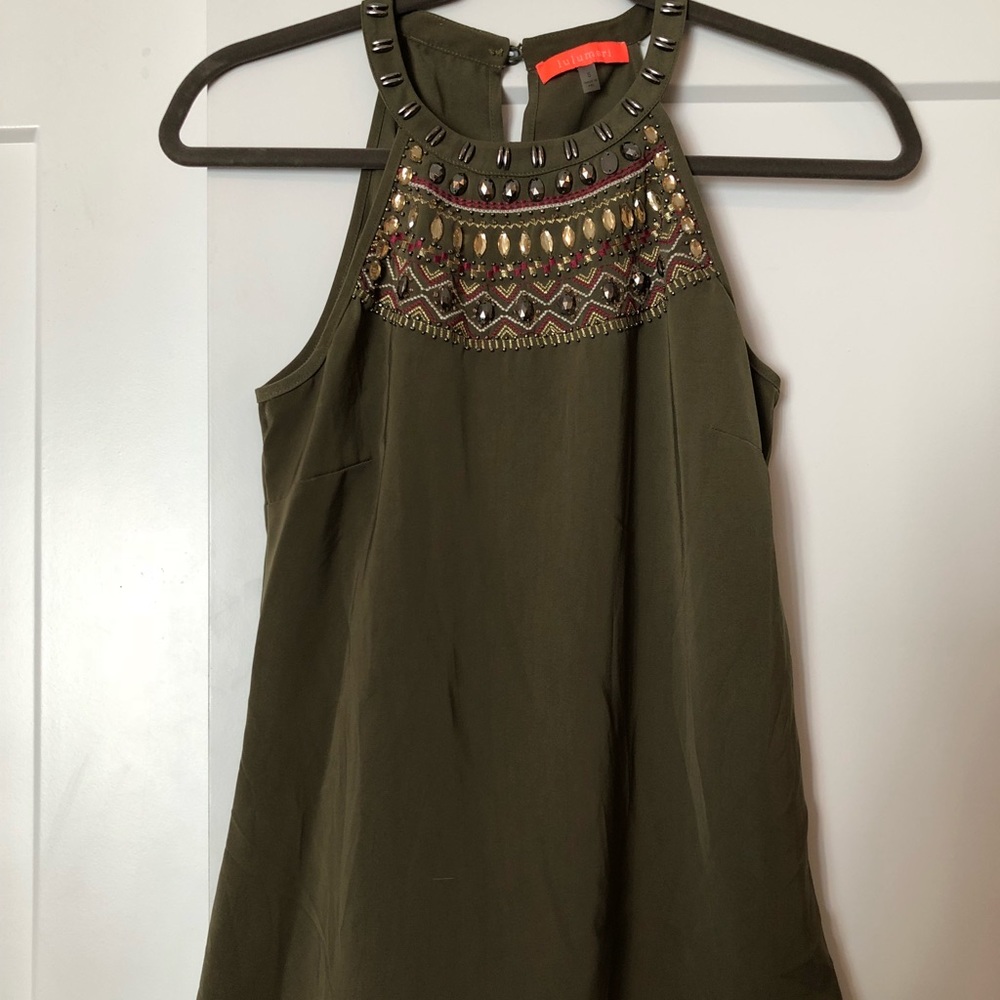 Army greet embellished tank