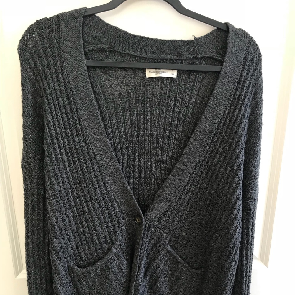 Oversized Abercrombie & Fitch cardigan