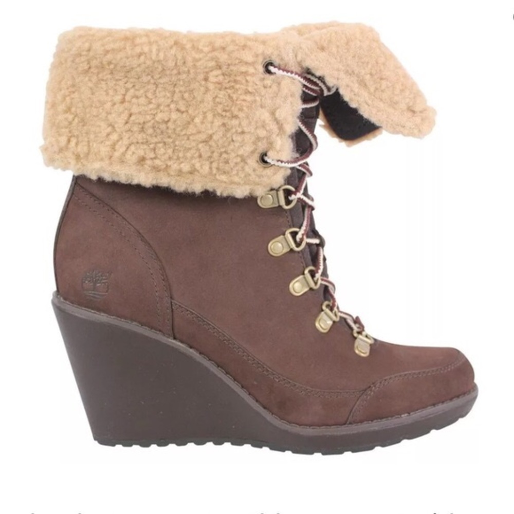 Timberland Wedge Heeled Boots