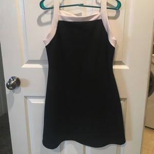Cute black and white dress