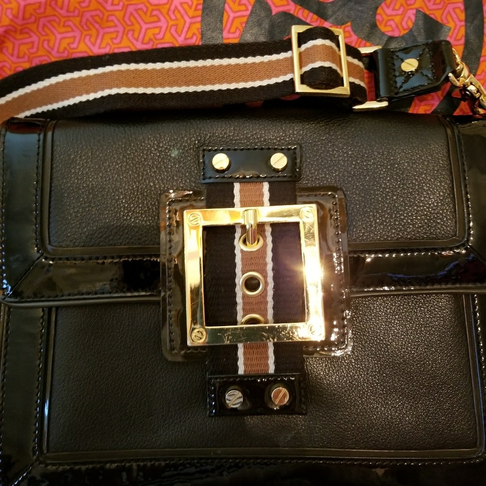 Authentic Tory Burch Black Handbag