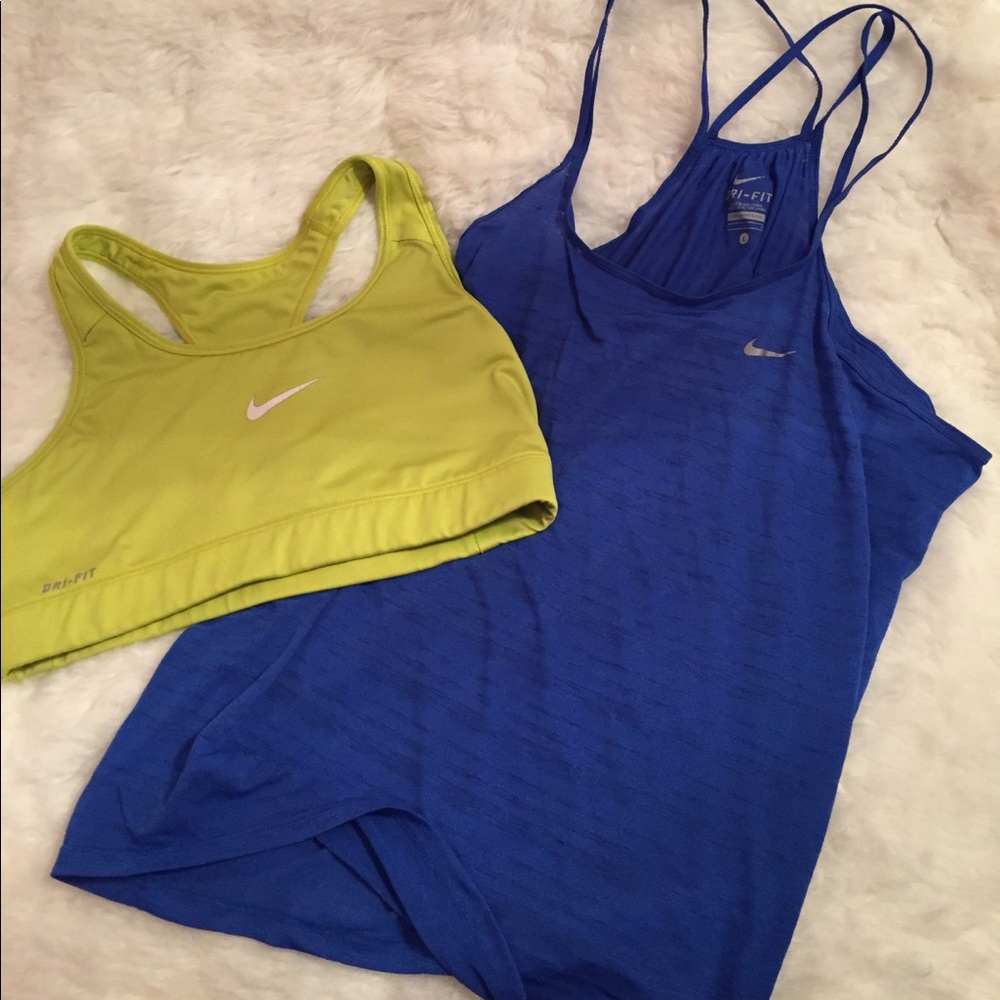 NIKE tank & bra