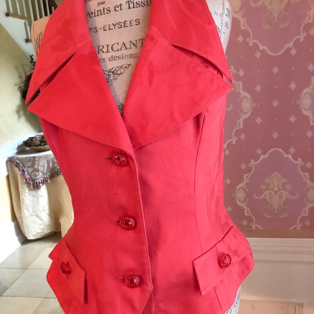 Cache sleeveless vest jacket