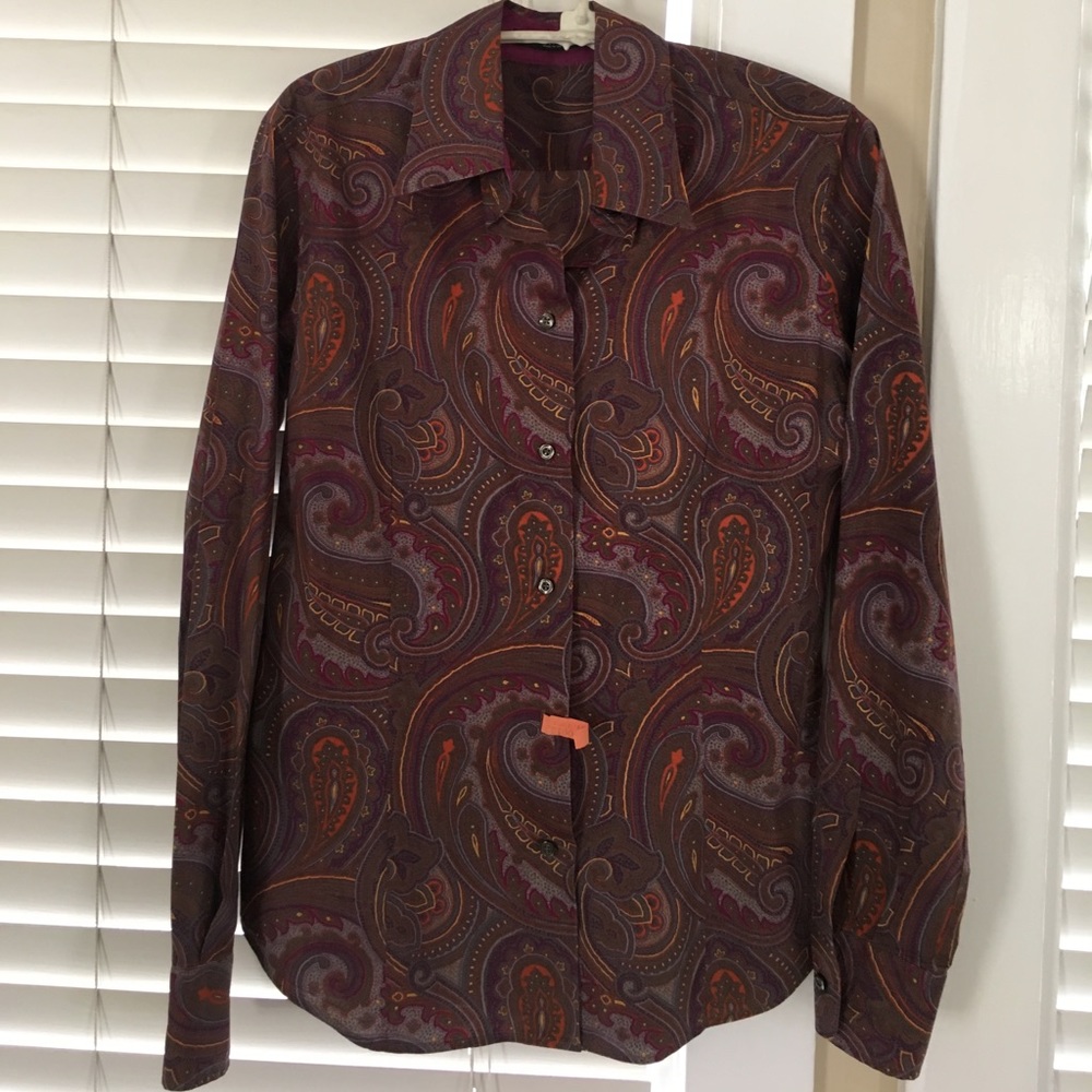 Gorgeous Etro women’s blouse, sz 42